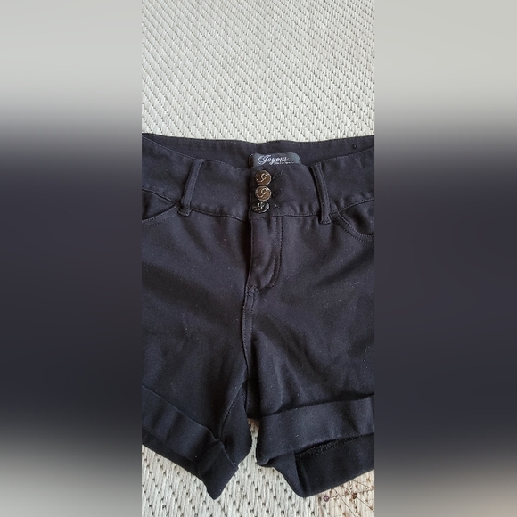 Joyous Black Shorts - Picture 3 of 7